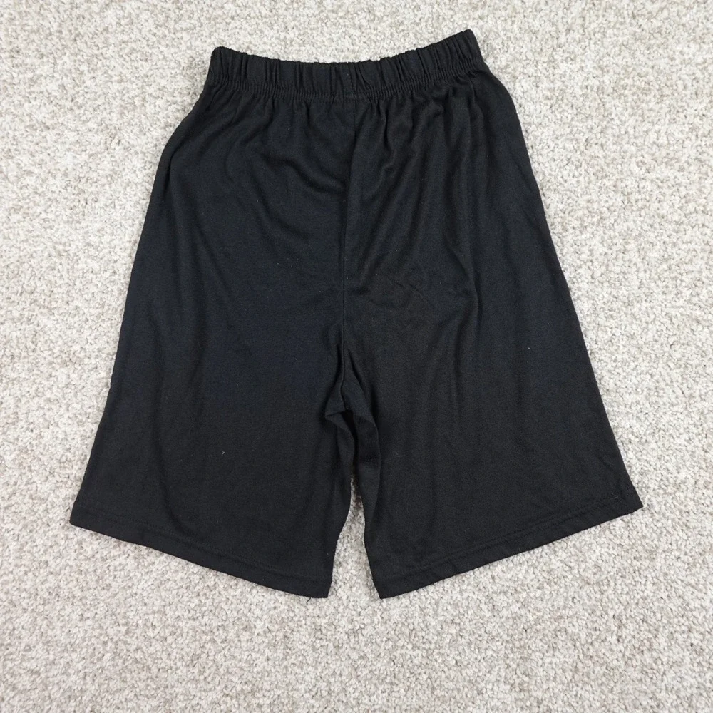 Despicable Me 2 Boys Black Pajama Shorts Size 10/12 Elastic Waist Sleepwear